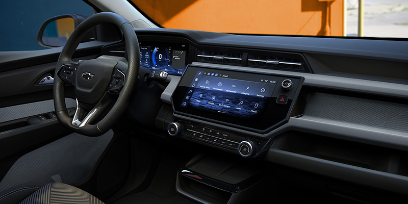 Interior view of a 2027 Chevrolet Bolt.