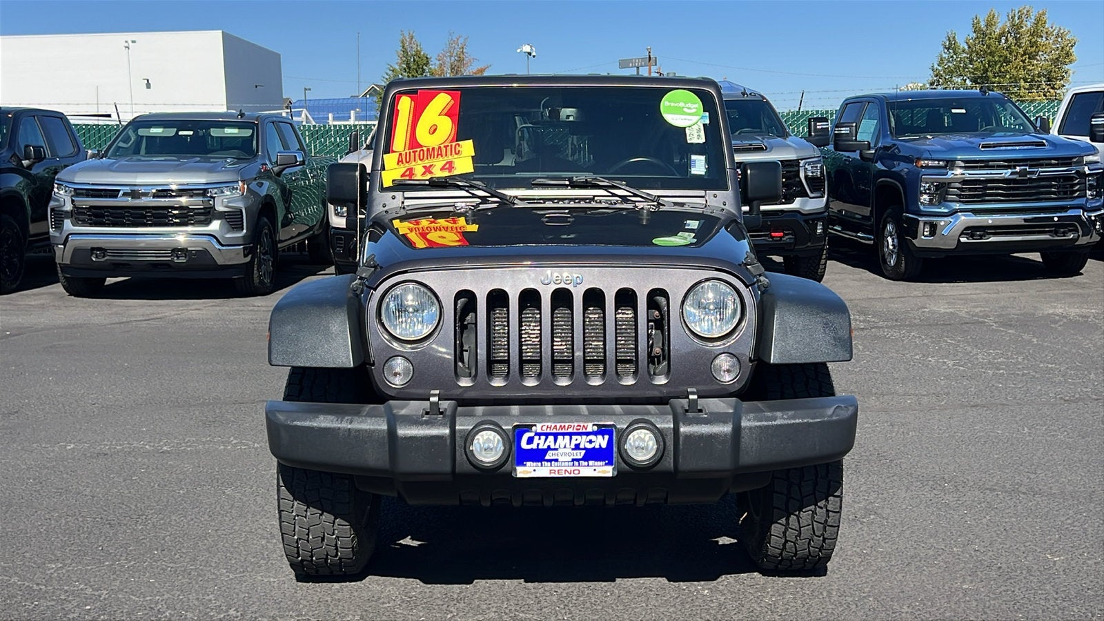 2016 Jeep Wrangler Unlimited Sport
