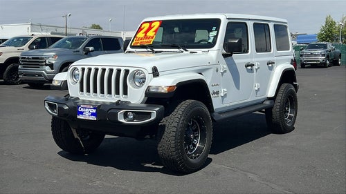 2022 Jeep Wrangler Unlimited Sahara 4x4
