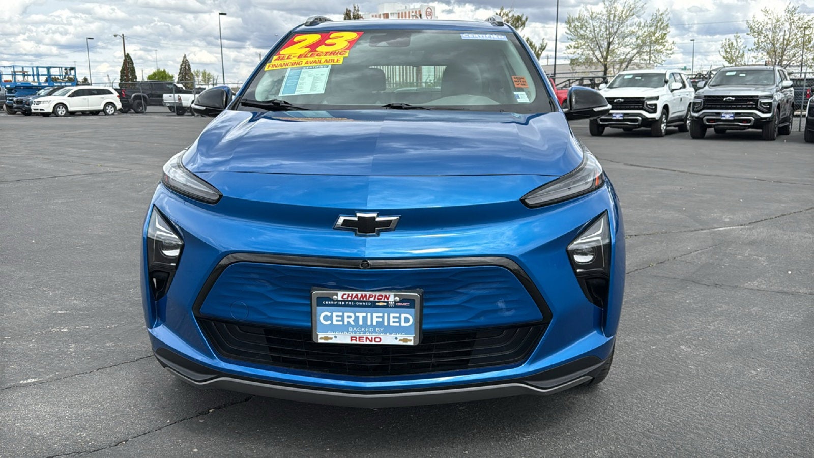 Certified 2023 Chevrolet Bolt EUV Premier with VIN 1G1FZ6S06P4119232 for sale in Reno, NV