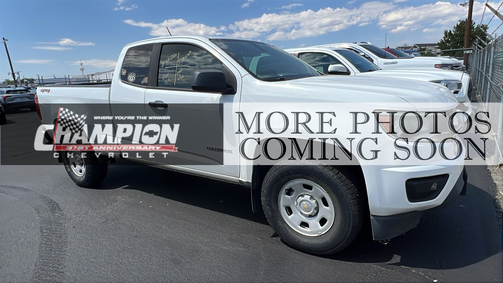 2018 Chevrolet Colorado 4WD Work Truck
