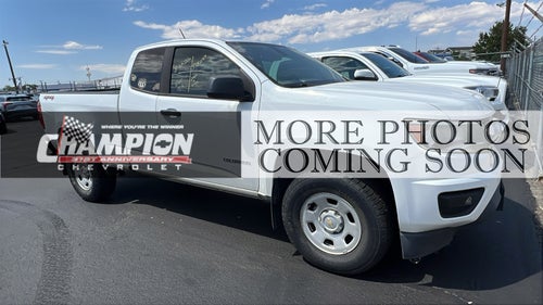 2018 Chevrolet Colorado 4WD Work Truck