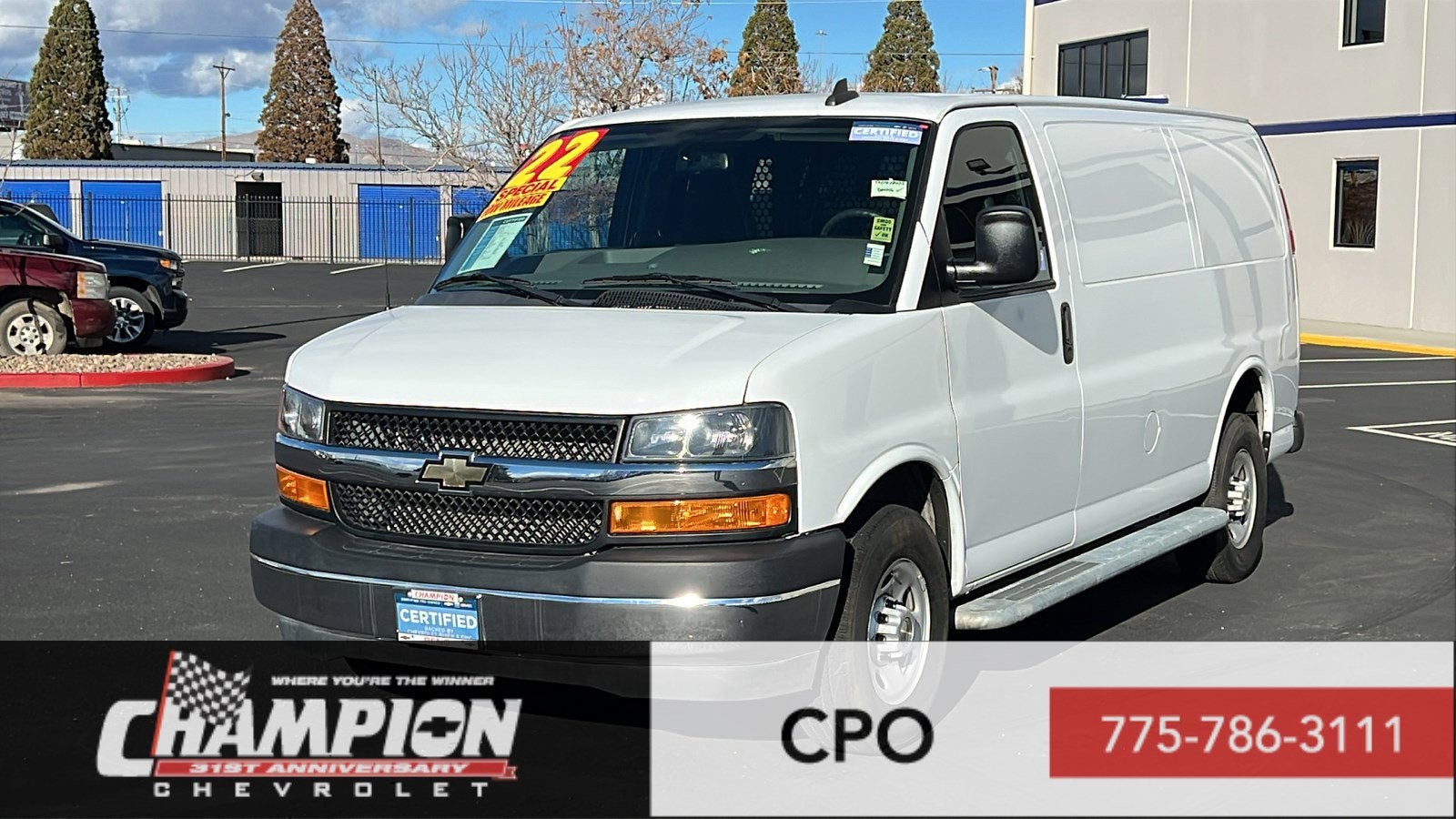 2022 Chevrolet Express Cargo 2500 WT
