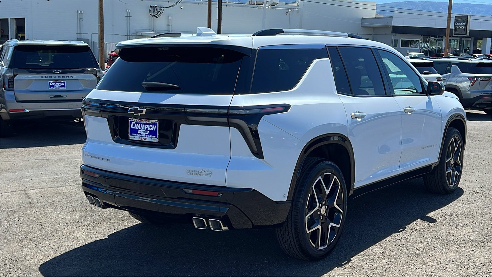 2026 Chevrolet Traverse High Country