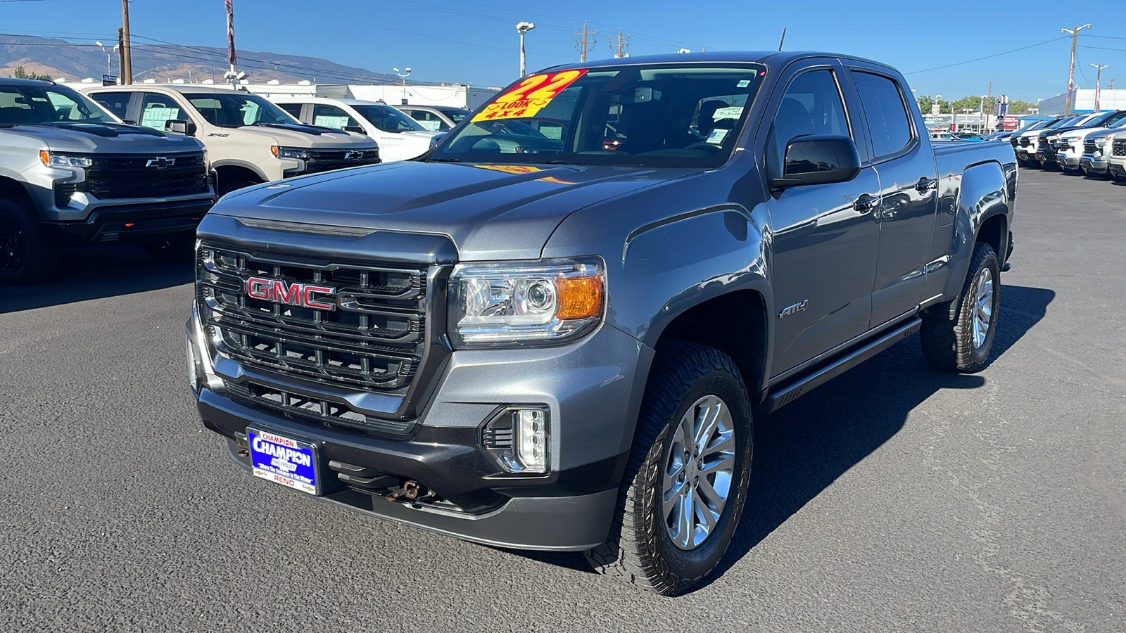 2022 GMC Canyon AT4 - Cloth