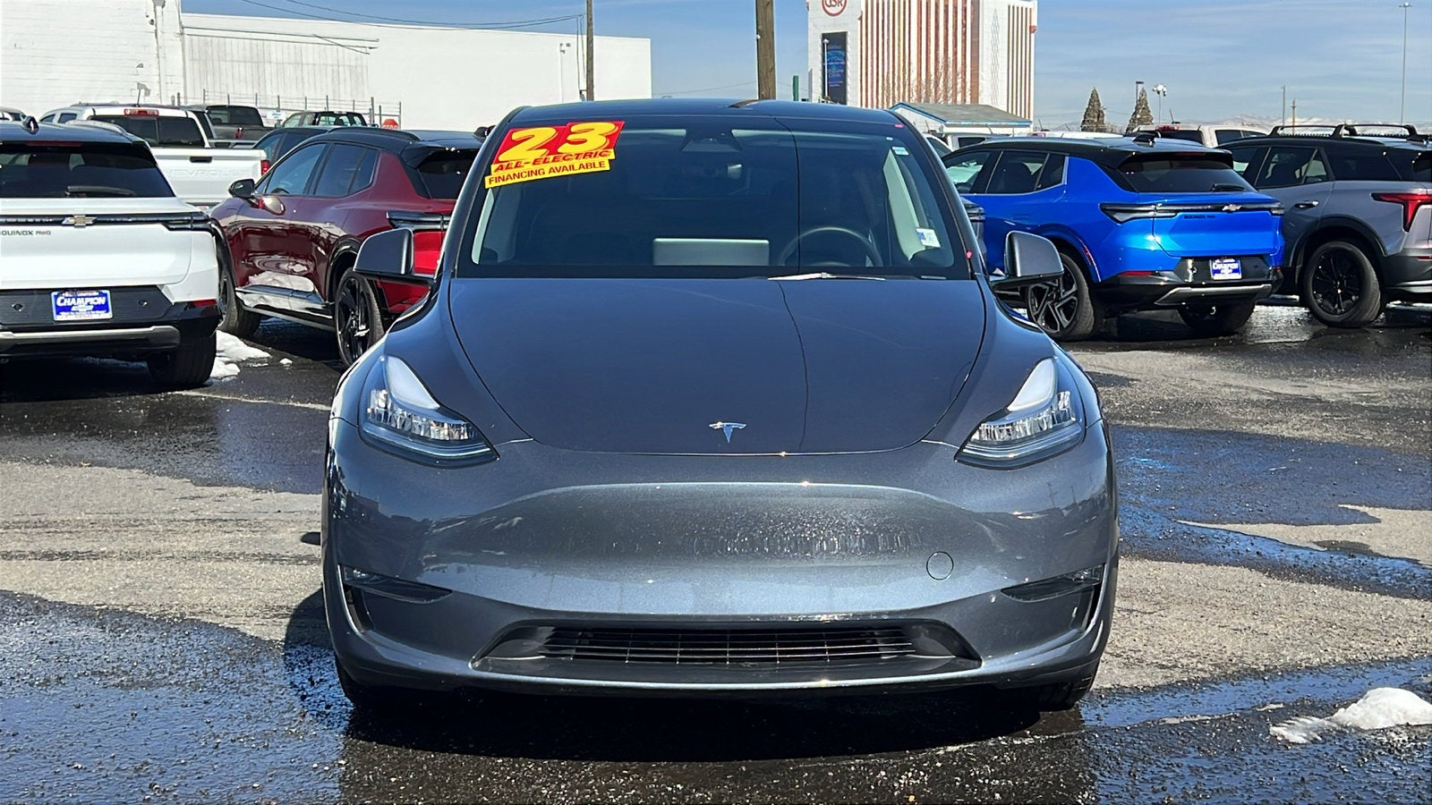 Used 2023 Tesla Model Y Long Range with VIN 7SAYGDEE8PA050487 for sale in Reno, NV